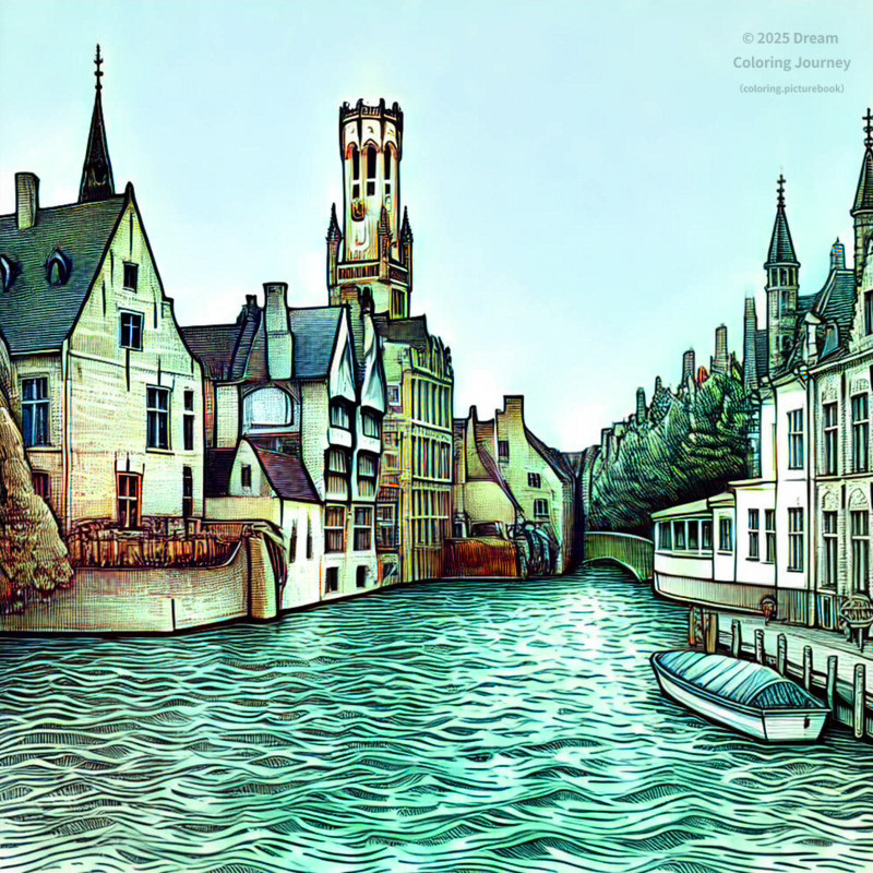 9. Bruges' Canals