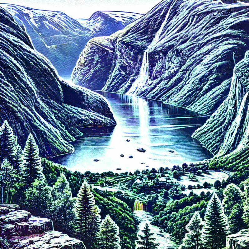 9. Geirangerfjord