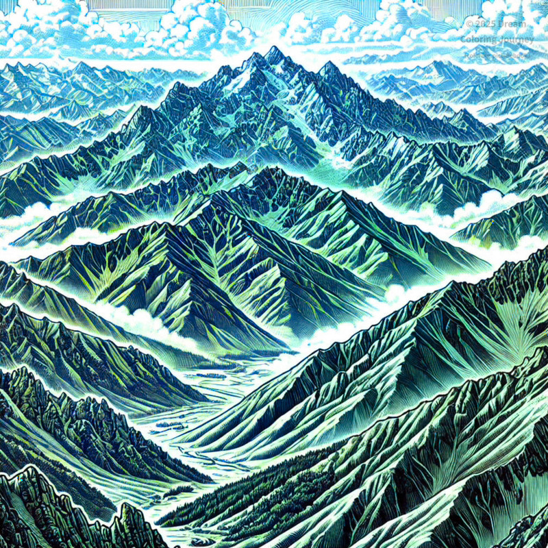 9. Kyrgyz Mountains