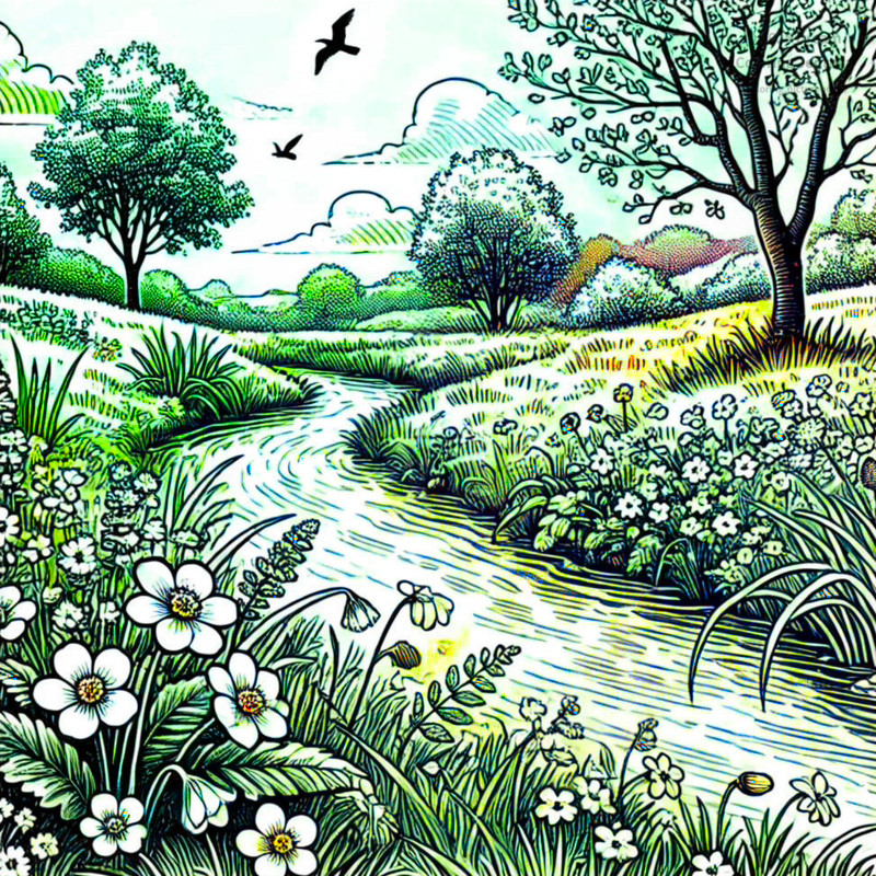 9. Spring Stream