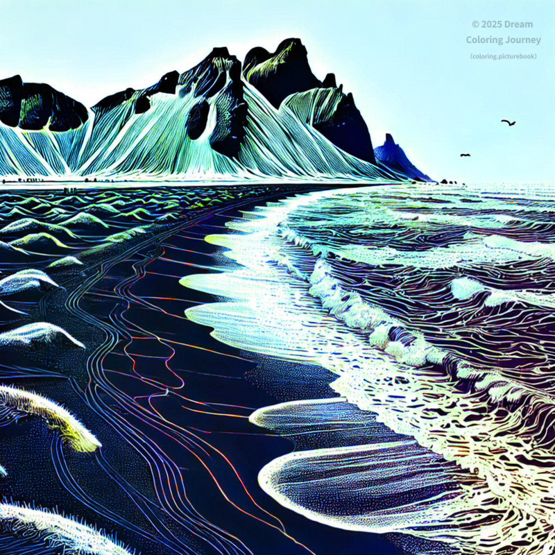 9. Black Sand Beach in Vik