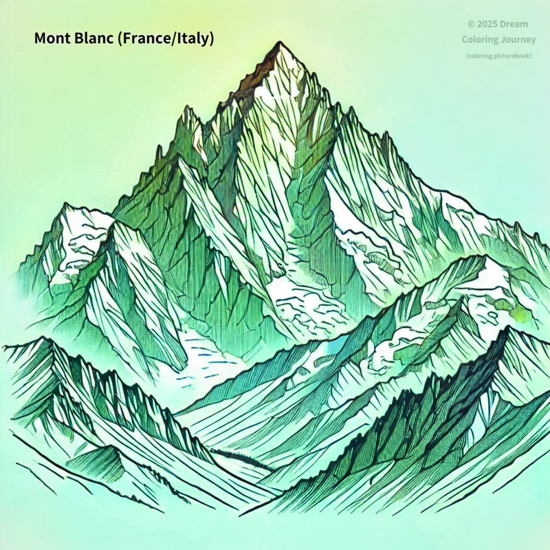 9. Mont Blanc (France/Italy)