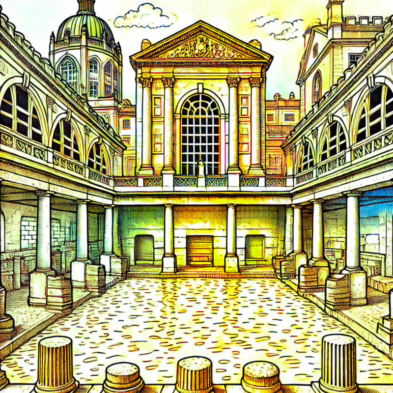 10. Bath's Roman Baths