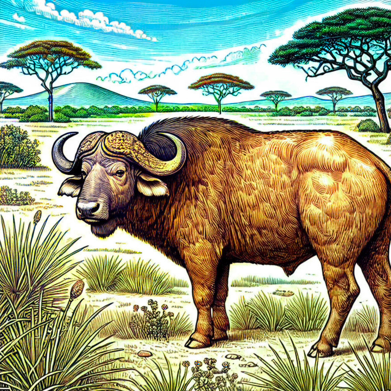 10. Buffalo of the Savannah