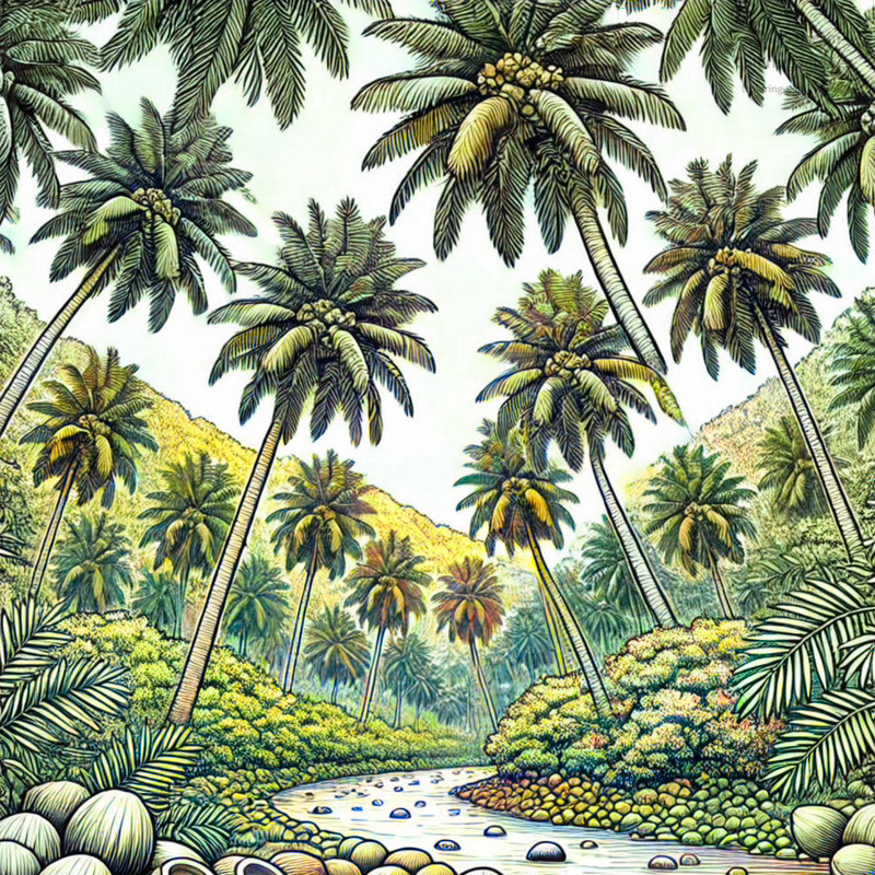 10. Salalah's Coconut Grove