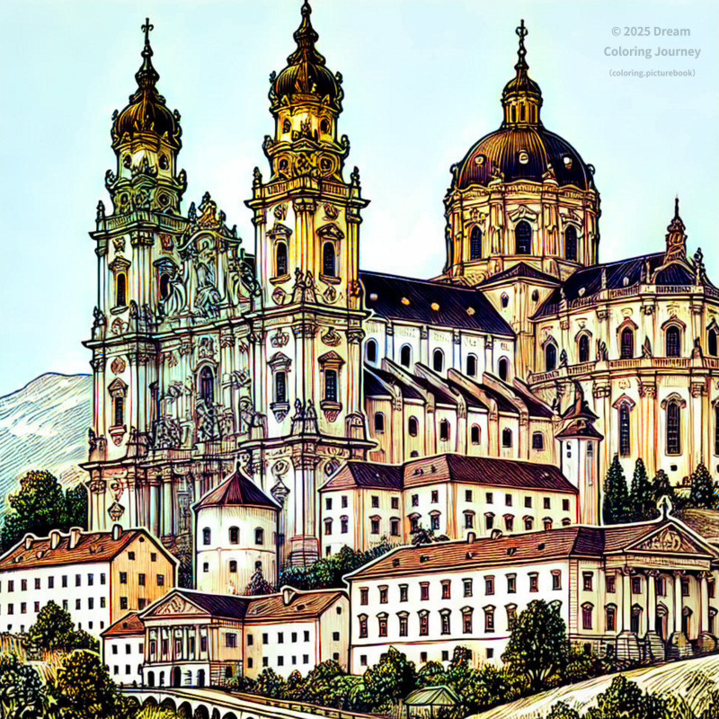 10. Melk Abbey