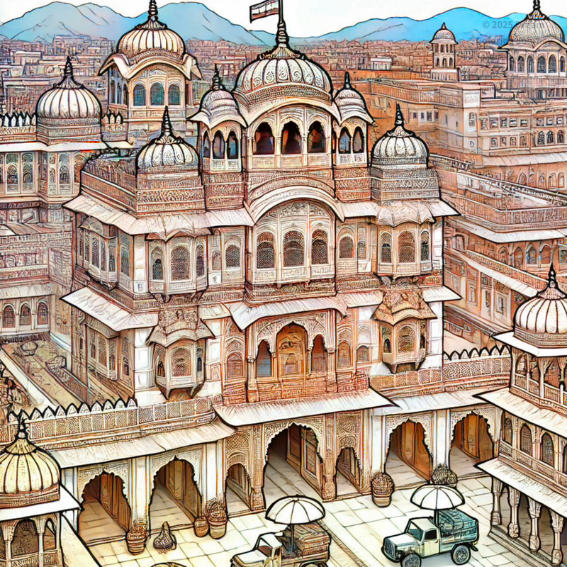 10. City Palace, Jaipur