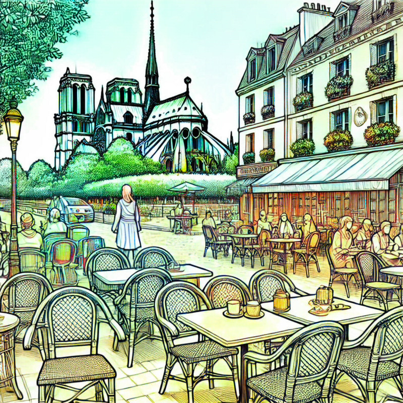 10. Cafés near Notre-Dame Cathedral