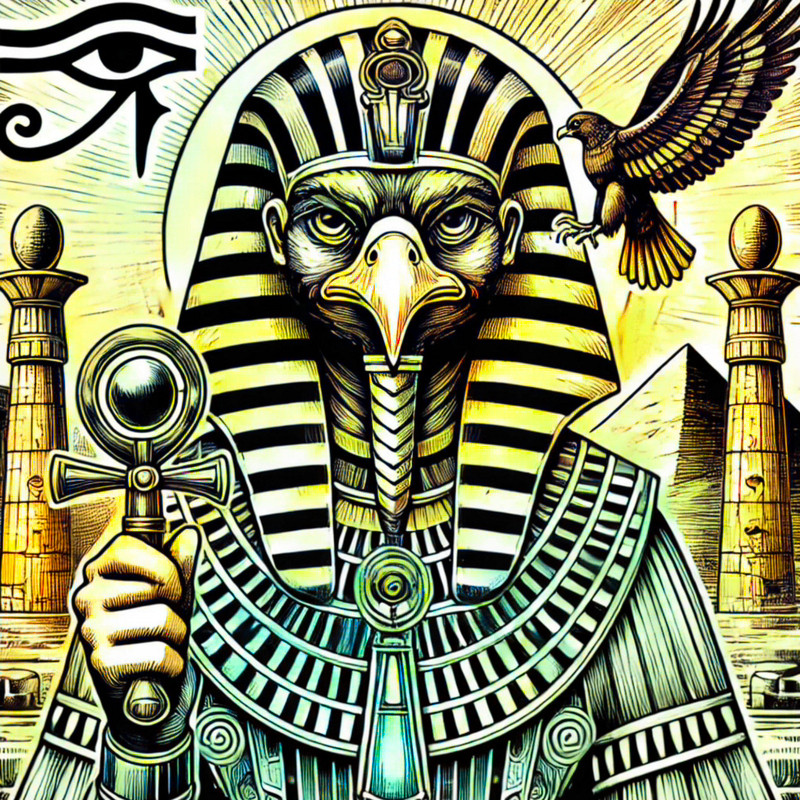 11. Horus from Egyptian mythology