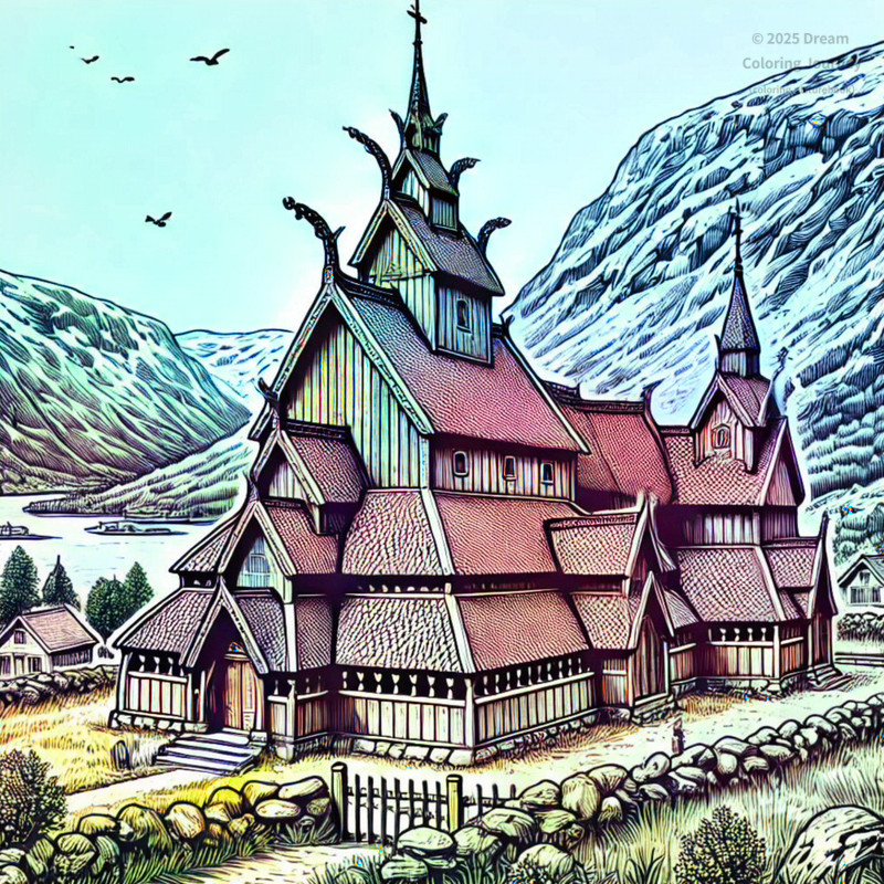 12. Norwegian Stave Churches
