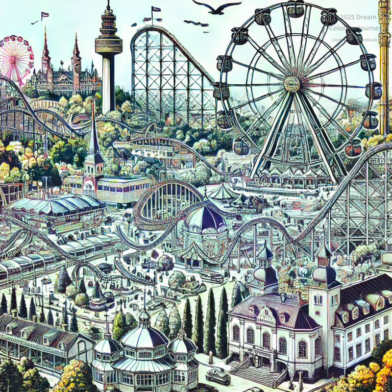 12. Göteborg’s Liseberg Amusement Park