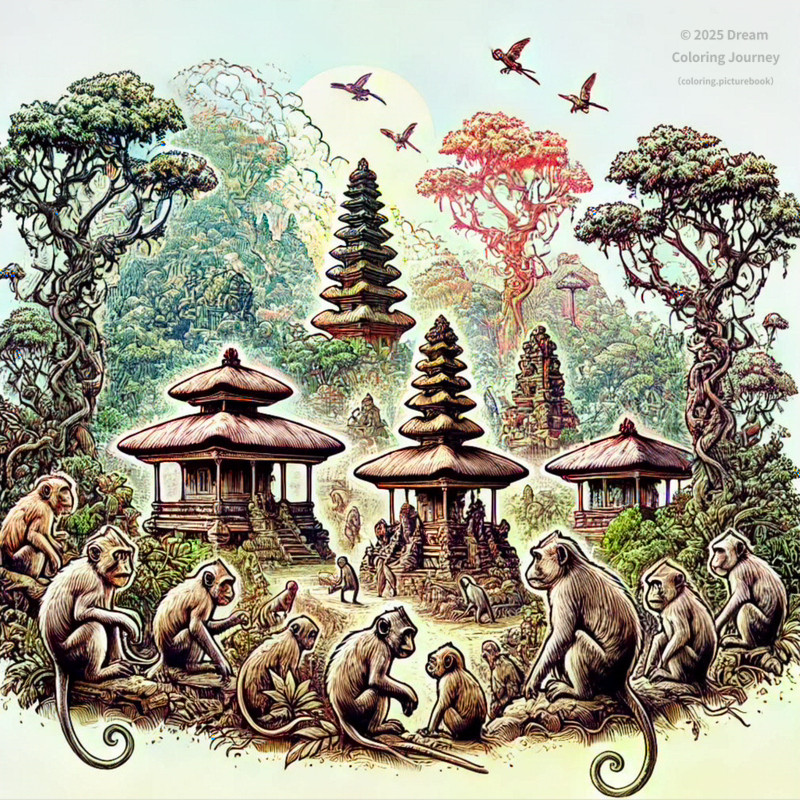 12. Ubud Monkey Forest in Bali
