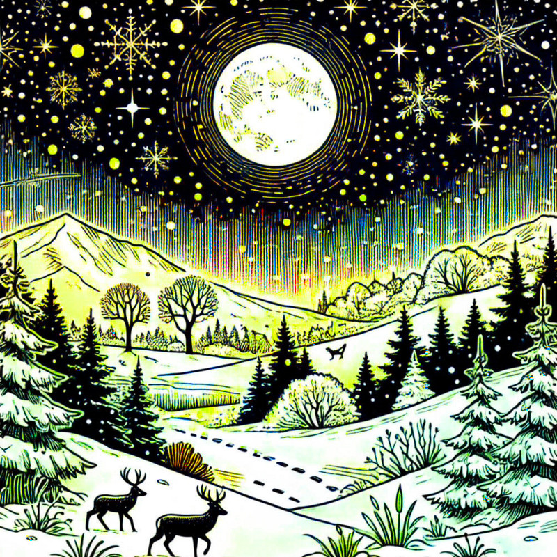 12. Winter Night Sky