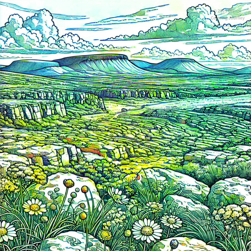 12. Burren Plateau in County Clare
