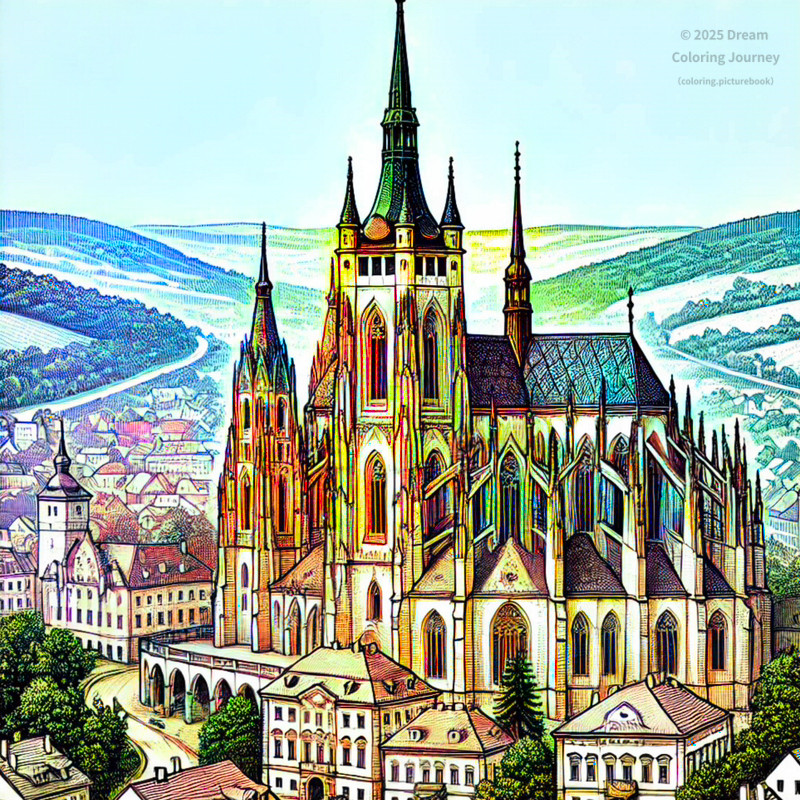 12. St. Barbara's Church in Kutna Hora
