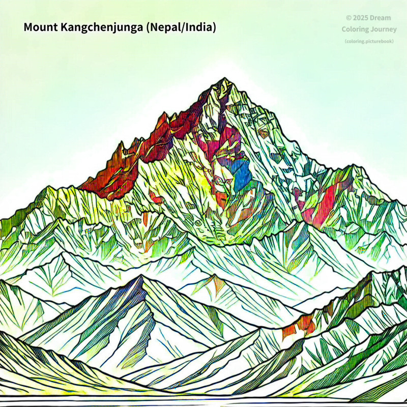 12. Mount Kangchenjunga (Nepal/India)