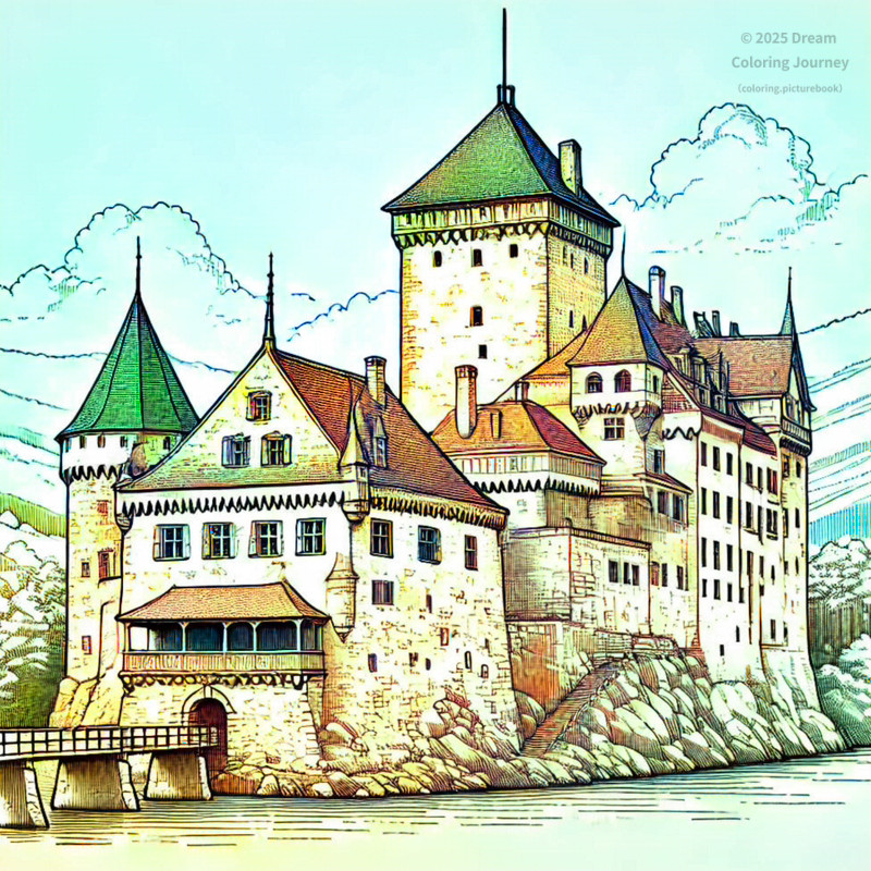 12. Château de Chillon (Switzerland)