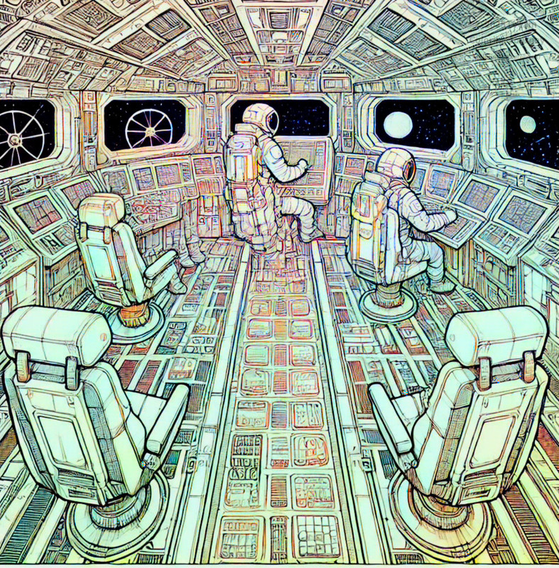 12. Inside a Spaceship