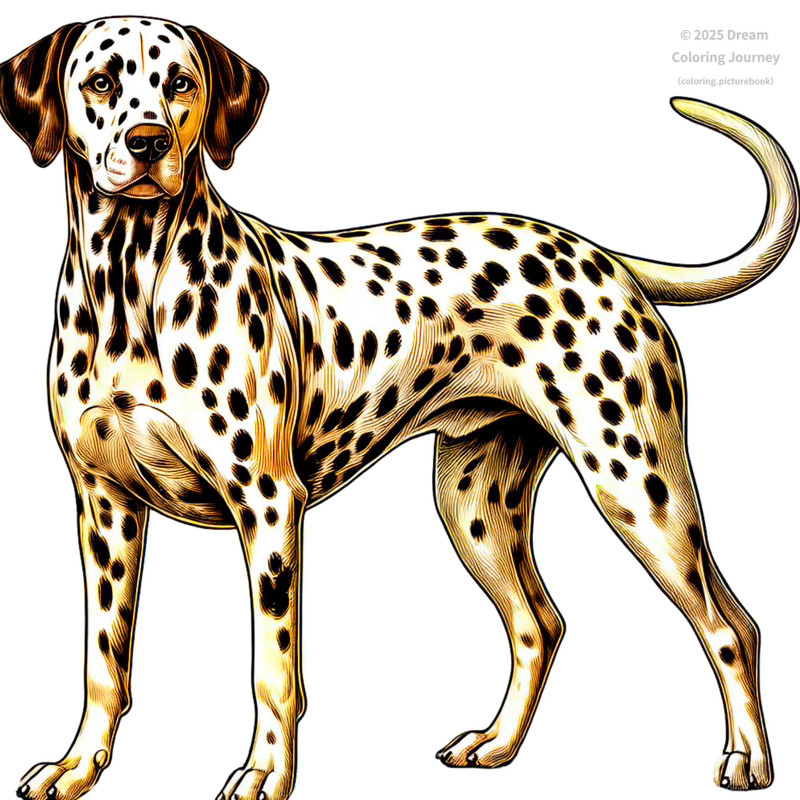 12. Dalmatian  