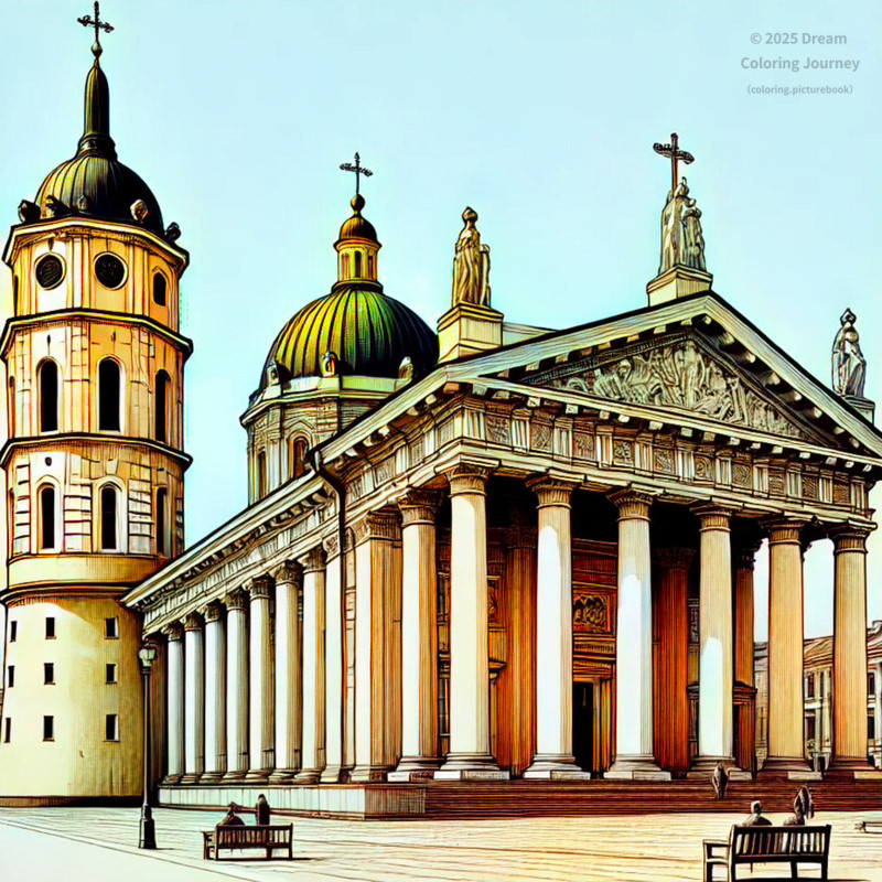 13. Vilnius Cathedral