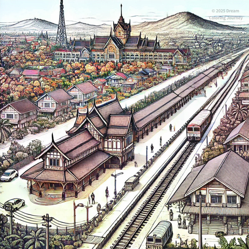 13. Hua Hin Railway Station