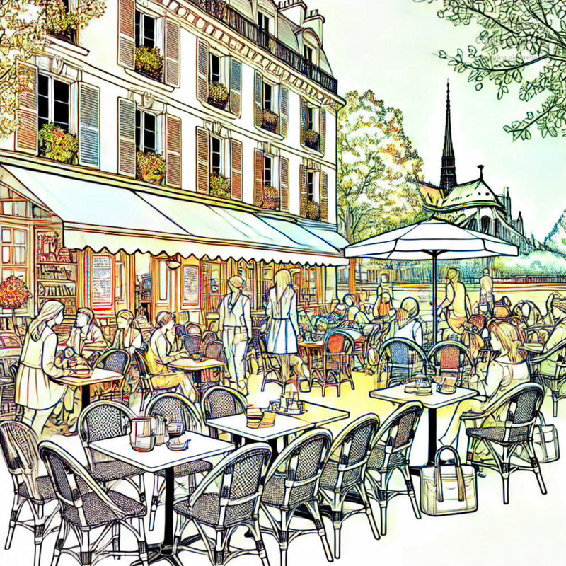 13. Cafés on Île de la Cité