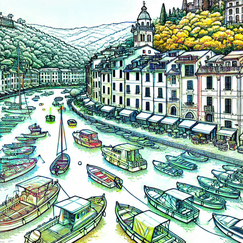 13. Portofino Harbor