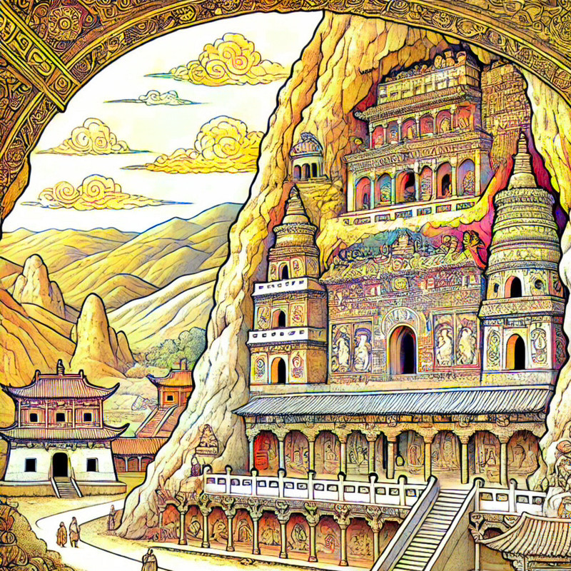 14. Mogao Caves, Dunhuang