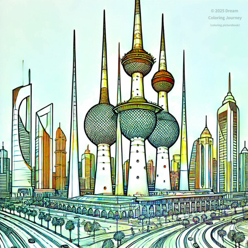 1. Kuwait Towers