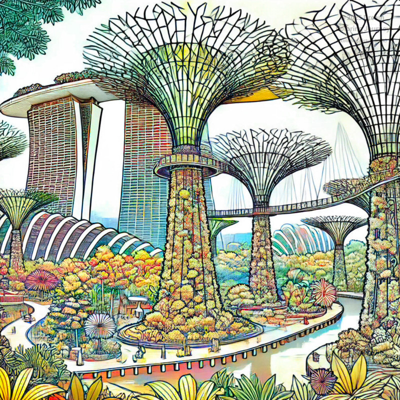 1. Gardens by the Bay