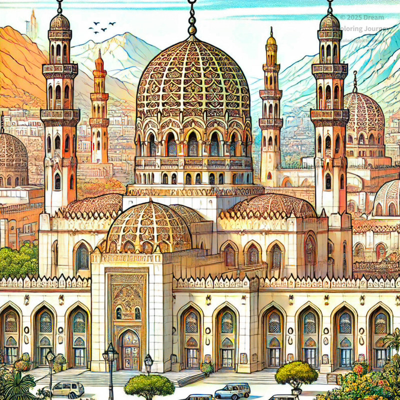 1. Sultan Qaboos Grand Mosque