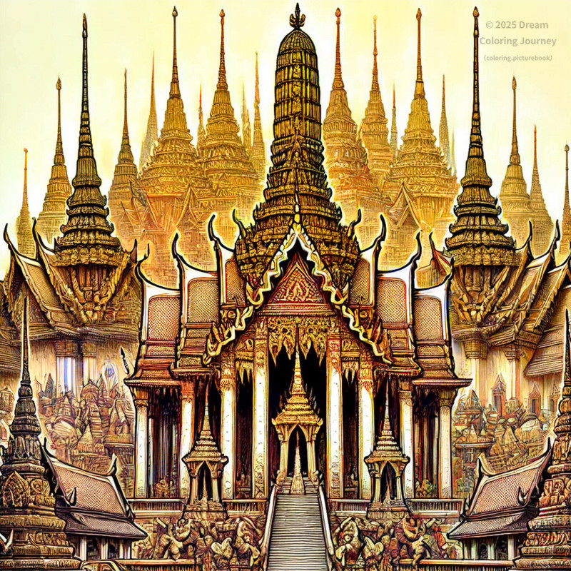 1. Wat Phra Kaew (Temple of the Emerald Buddha)