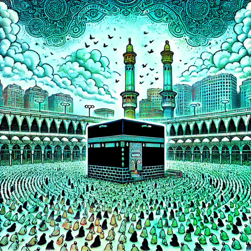1. Kaaba in Mecca