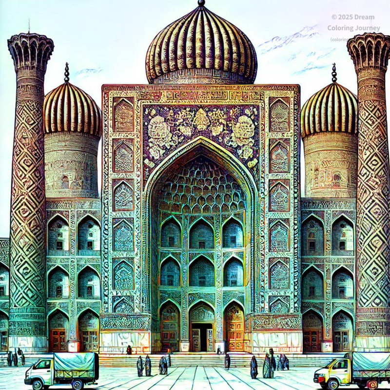 1. Registan Square (Samarkand)