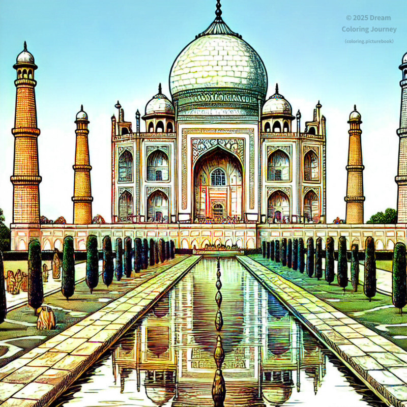 1. Taj Mahal
