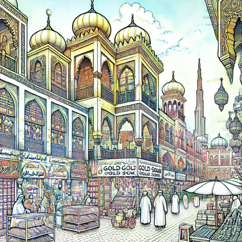 15. Dubai Gold Souk