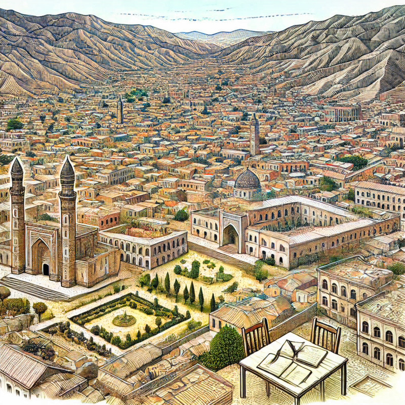 15. Taraz Old Town