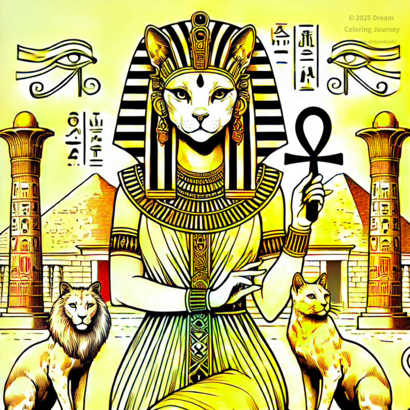 15. Bastet from Egyptian mythology