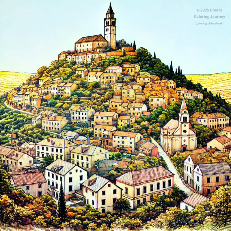 15. Hilltop Town of Labin