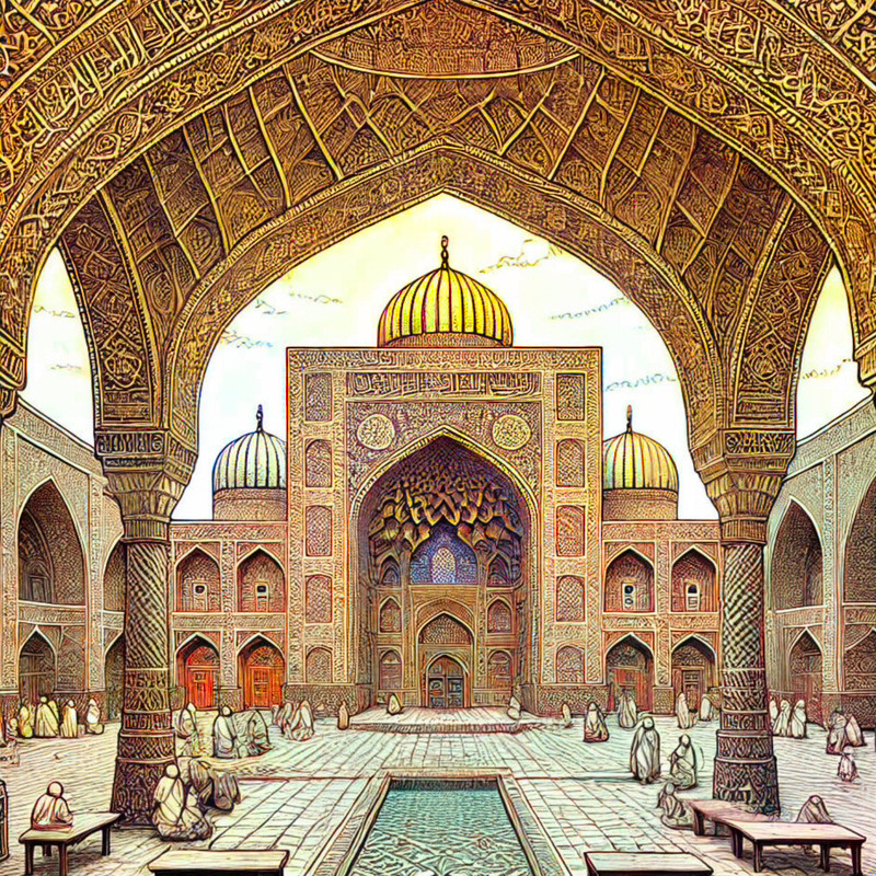 15. Kukeldash Madrasa (Tashkent)
