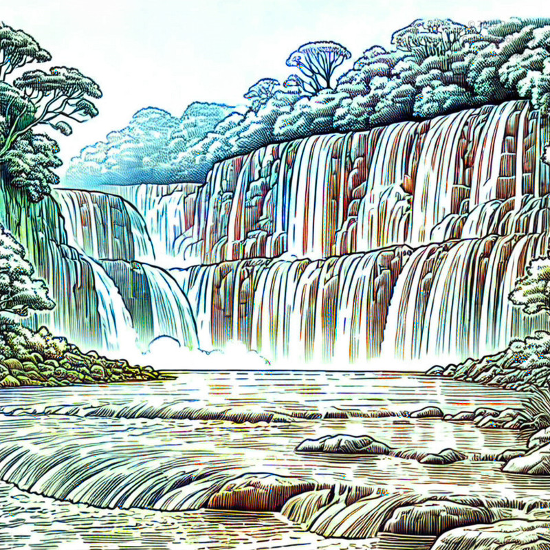 15. Kawakawa Falls (New Zealand)