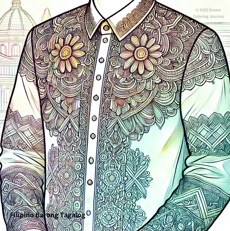 15. Filipino Barong Tagalog