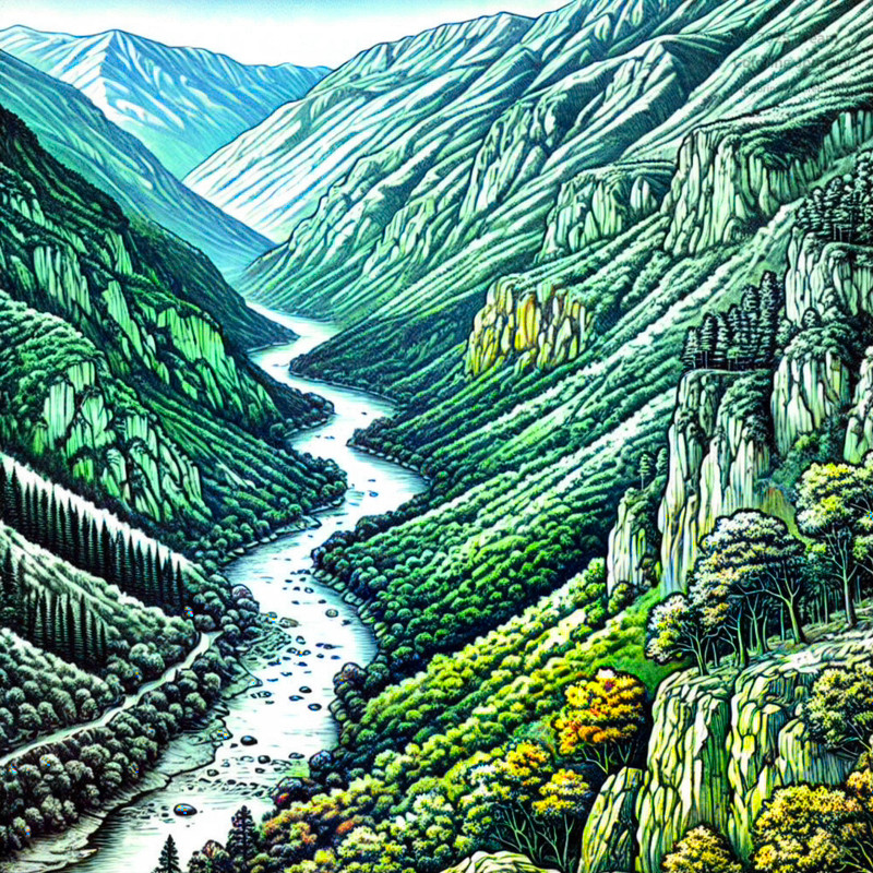 16. Valley of the Linas River