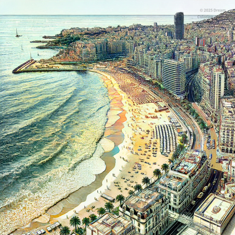 16. Larvotto Beach