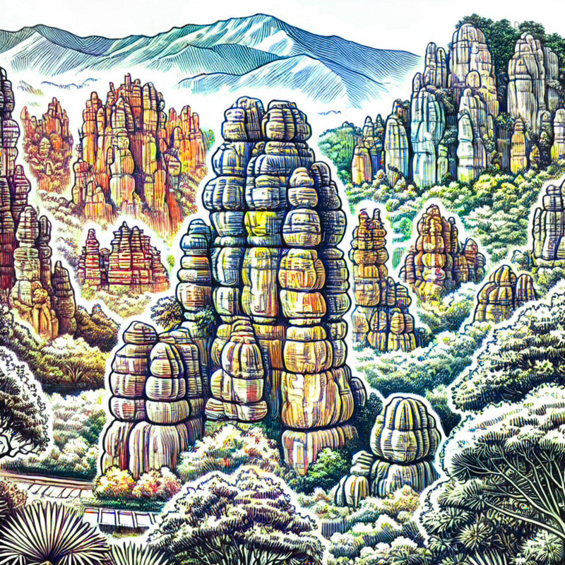 16. Stone Forest, Yunnan