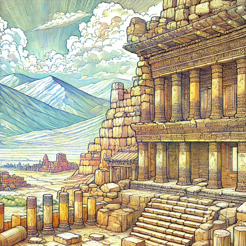 16. Ruins of Karakorum