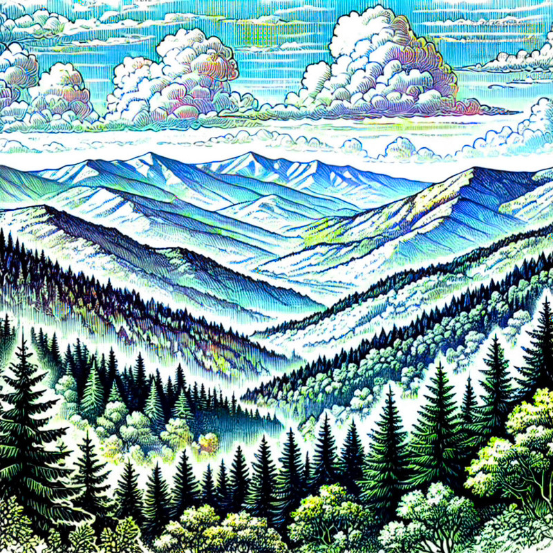 16. Beskids Mountains