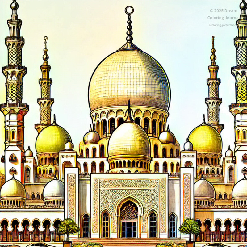 17. King Faisal Mosque in Sharjah