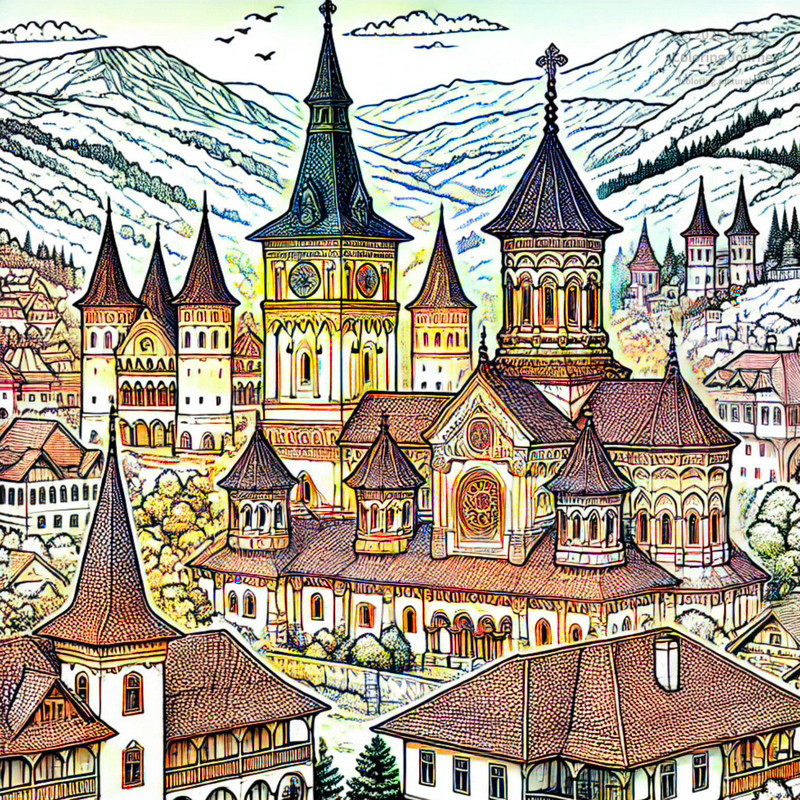 17. Sinaia Monastery