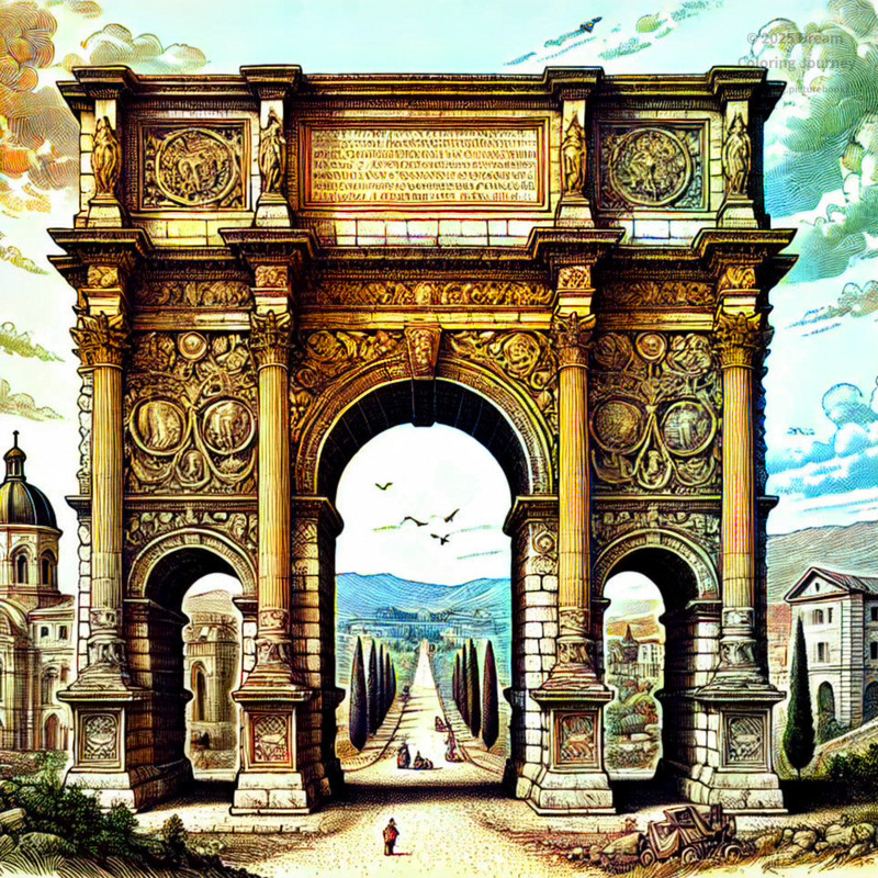 17. Arch of Carpentras